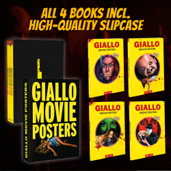 Bundle: GIALLO MOVIE POSTERS Vol. 1 - 4 inkl. Schuber (4 Bücher + Schuber)
